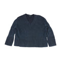 Blue V-Neck Sweater