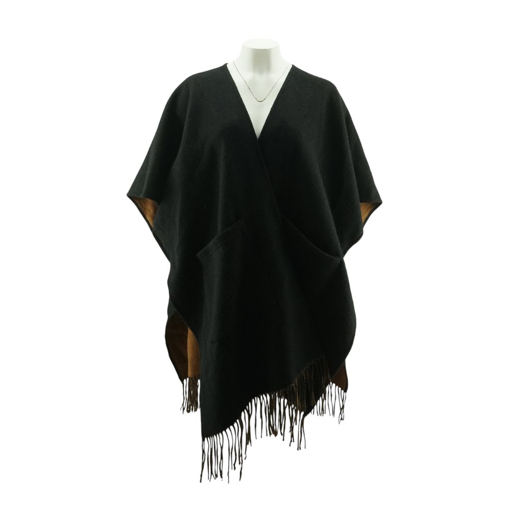 Black Cape Sweater