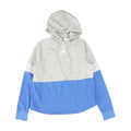 Gray Color Block Hoodie
