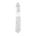 Gray Striped Tie