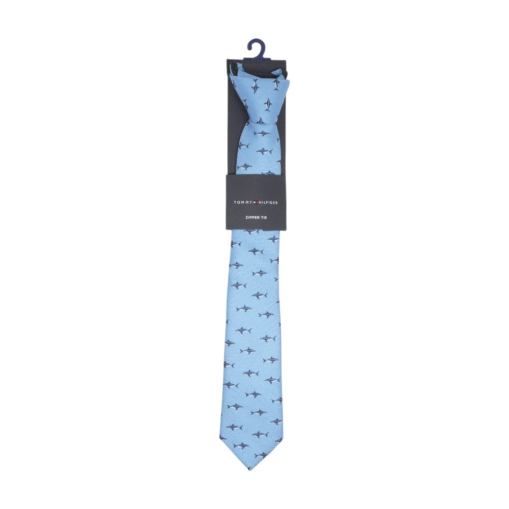 Blue Animal Tie