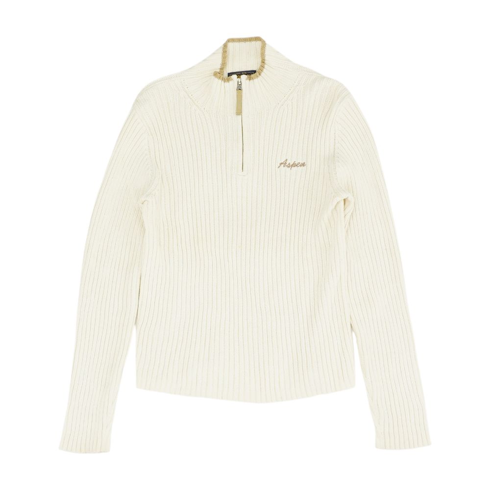 Ivory 1/4 Zip Pullover