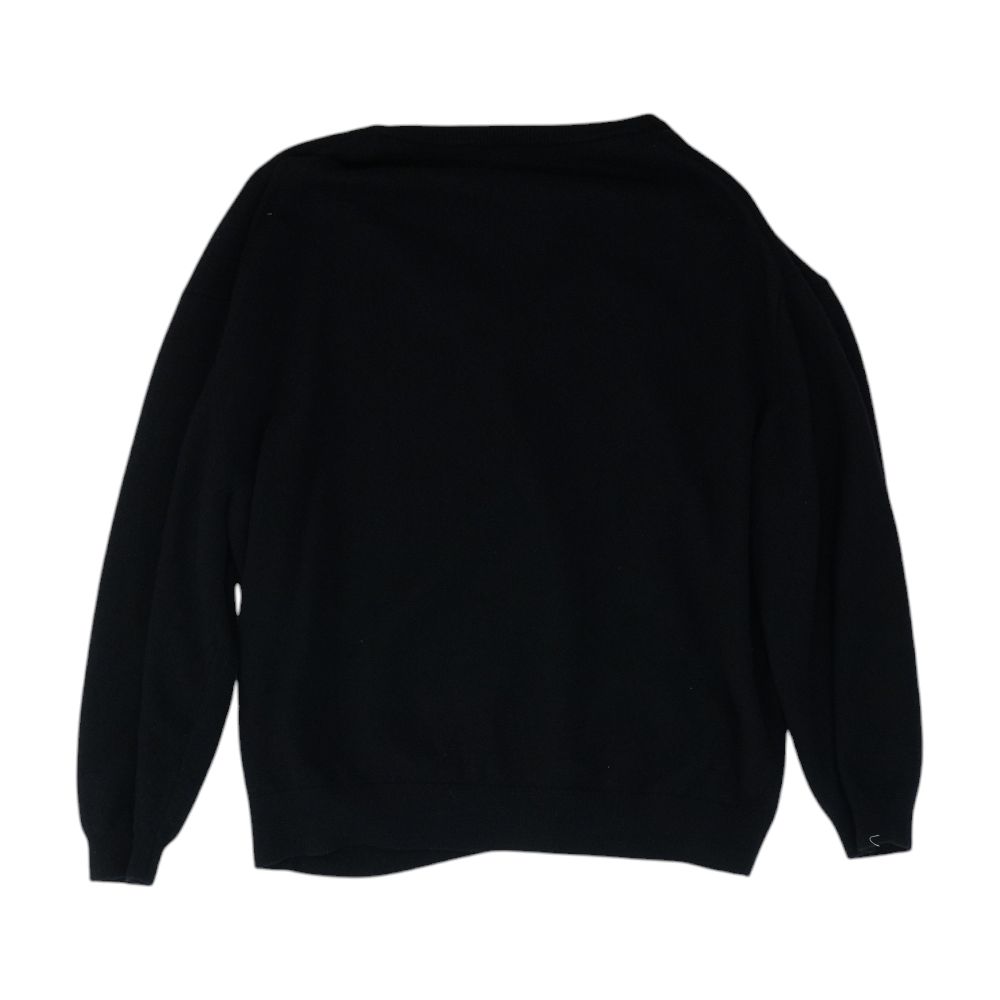 Black V-Neck Sweater