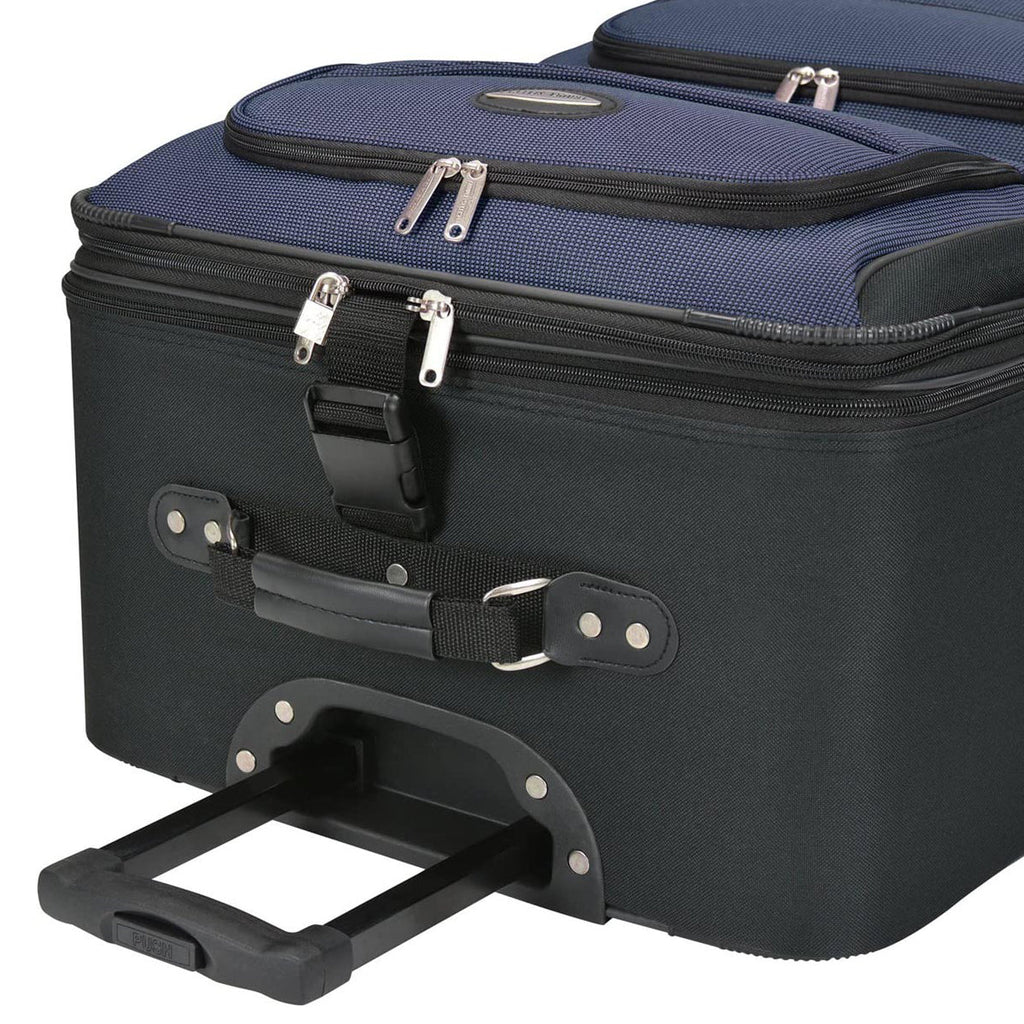 Travel Select Amsterdam Expandable Rolling Upright Luggage, 4-Piece Set