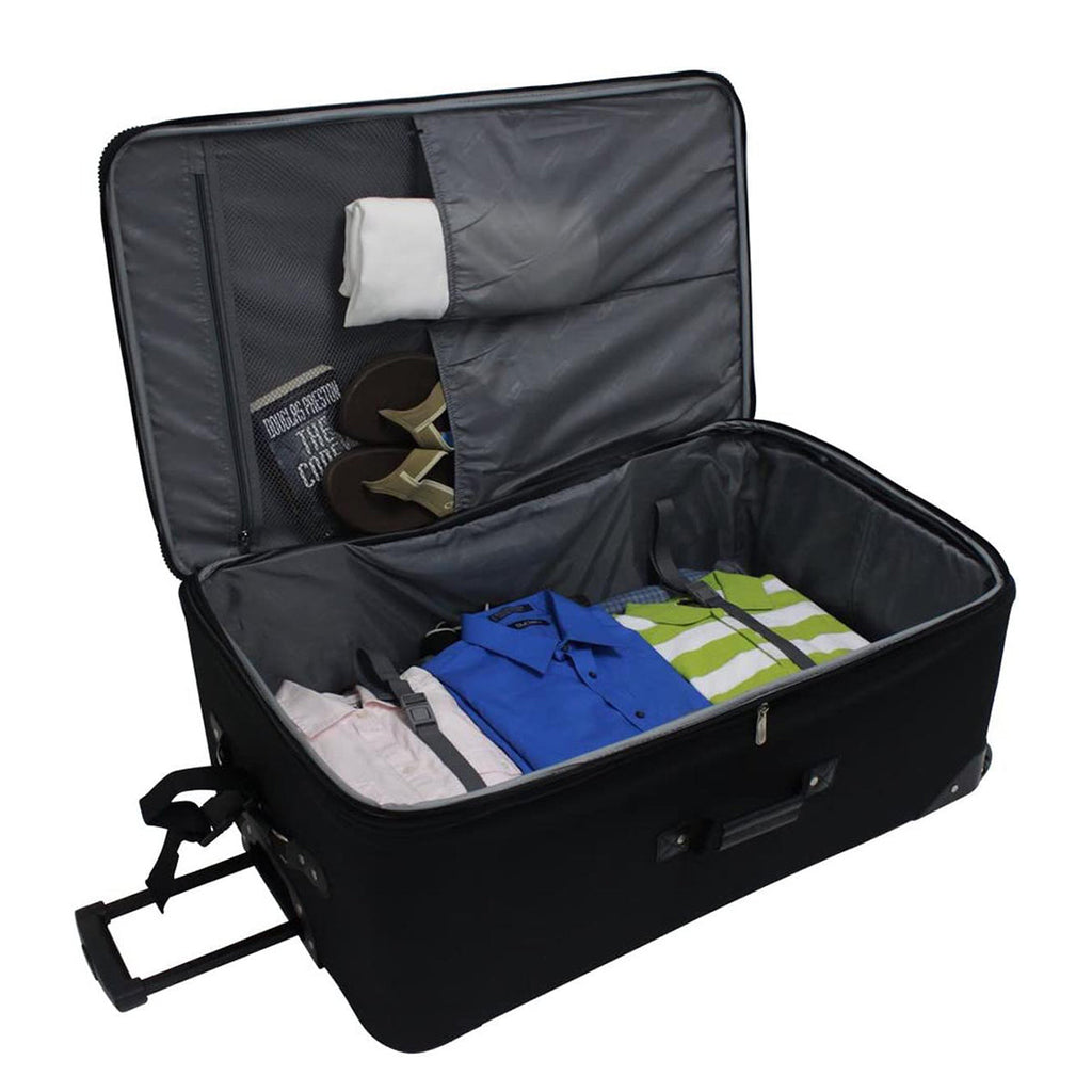 Travel Select Amsterdam Expandable Rolling Upright Luggage, 4-Piece Set