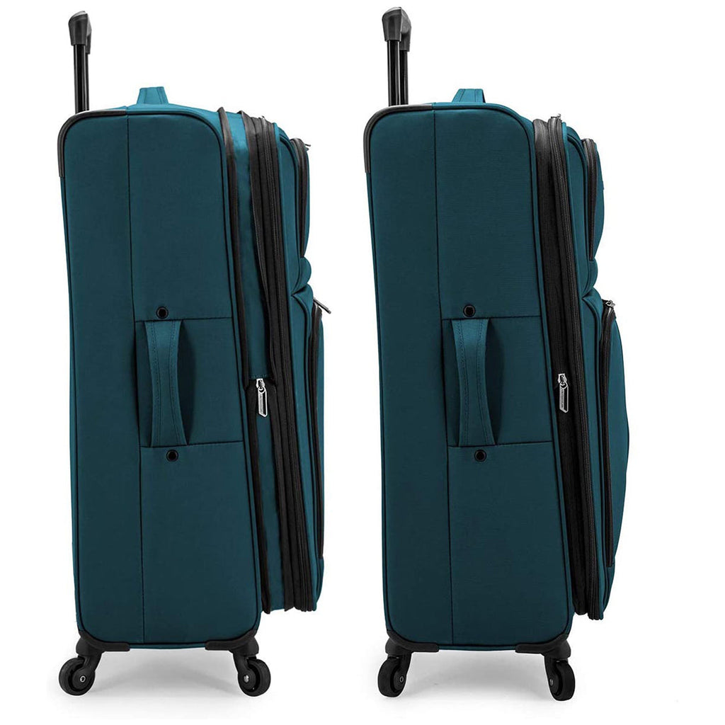 U.S. Traveler Anzio Softside Expandable Spinner Luggage, 2-Piece Set