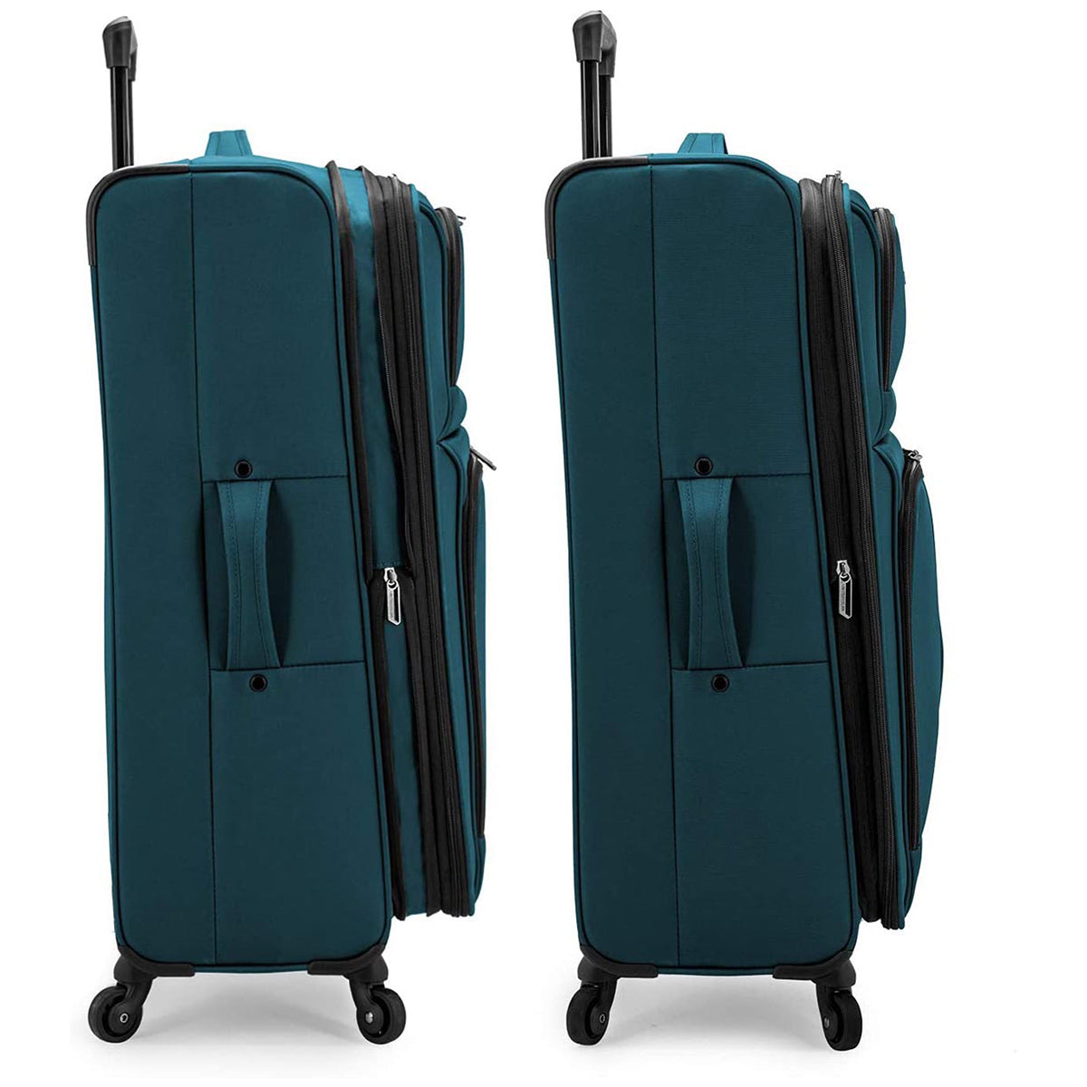 U.S. Traveler Anzio Softside Expandable Spinner Luggage, 2-Piece Set