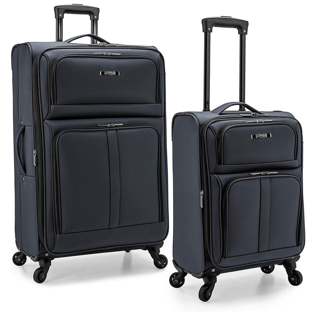 U.S. Traveler Anzio Softside Expandable Spinner Luggage, 2-Piece Set