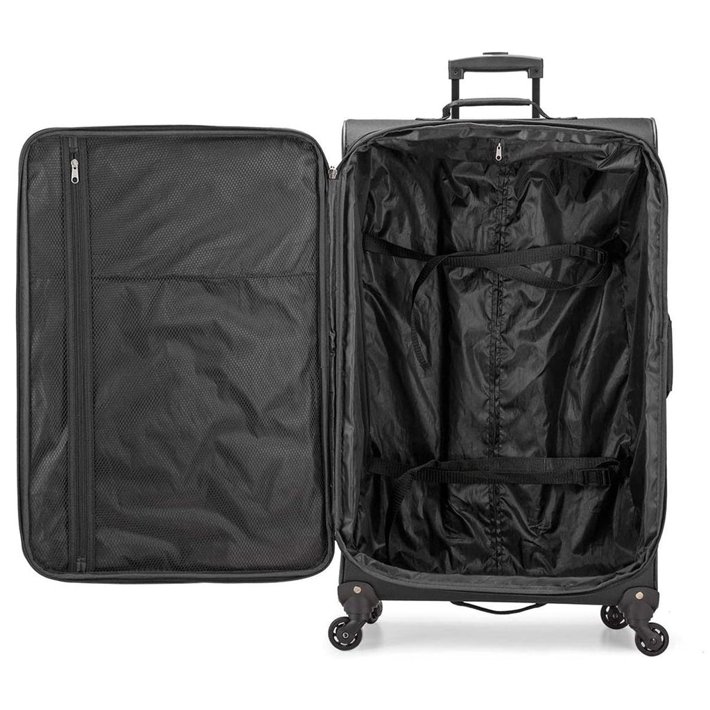 U.S. Traveler Aviron Bay Expandable Softside Luggage with Spinner Wheels, Checked 30-Inch