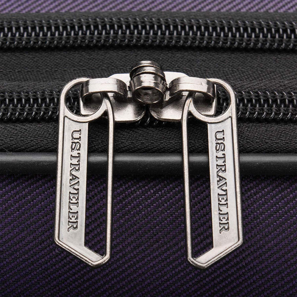 U.S. Traveler Aviron Bay Expandable Softside Luggage with Spinner Wheels, Checked 30-Inch