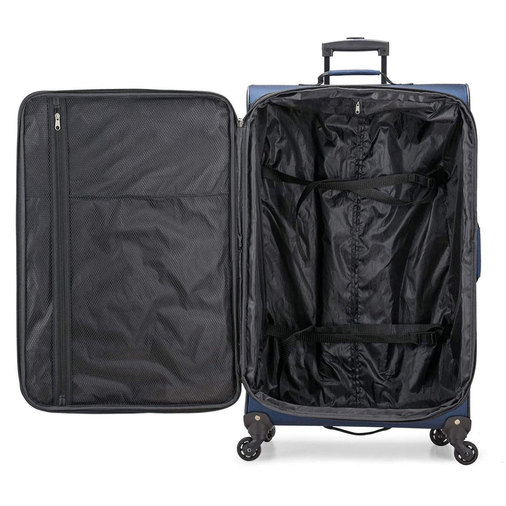 U.S. Traveler Aviron Bay Expandable Softside Luggage with Spinner Wheels, Checked 30-Inch