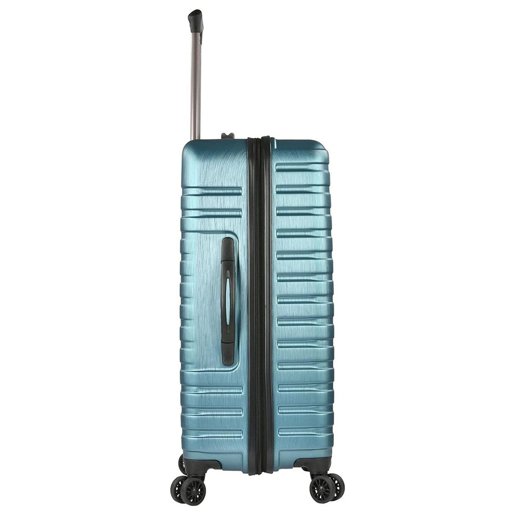 U.S. Traveler Boren Hardside Spinner Luggage With Aluminum Handle, Checked-Medium