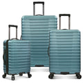 U.S. Traveler Boren Hardside Spinner Luggage With Aluminum Handle, 3-Piece Set