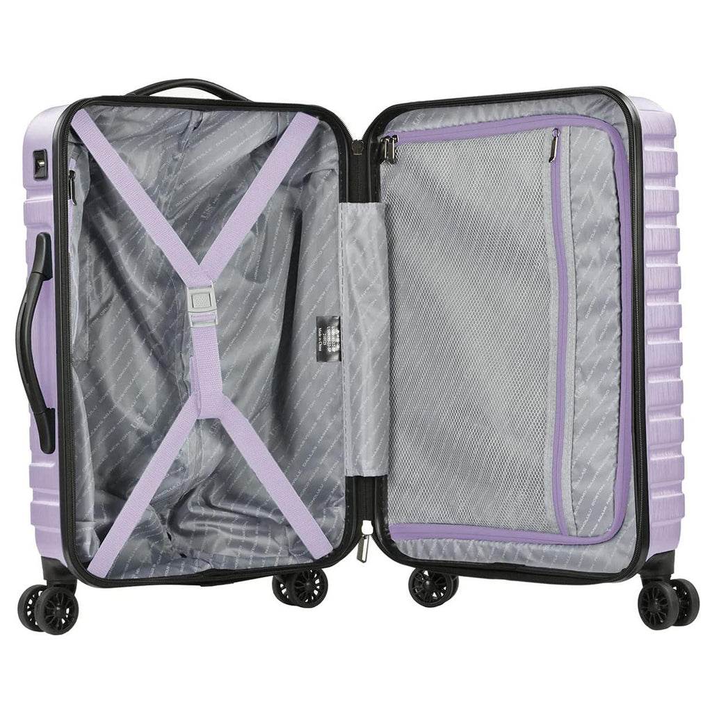 U.S. Traveler Boren Hardside Spinner Luggage With Aluminum Handle, Carry-on