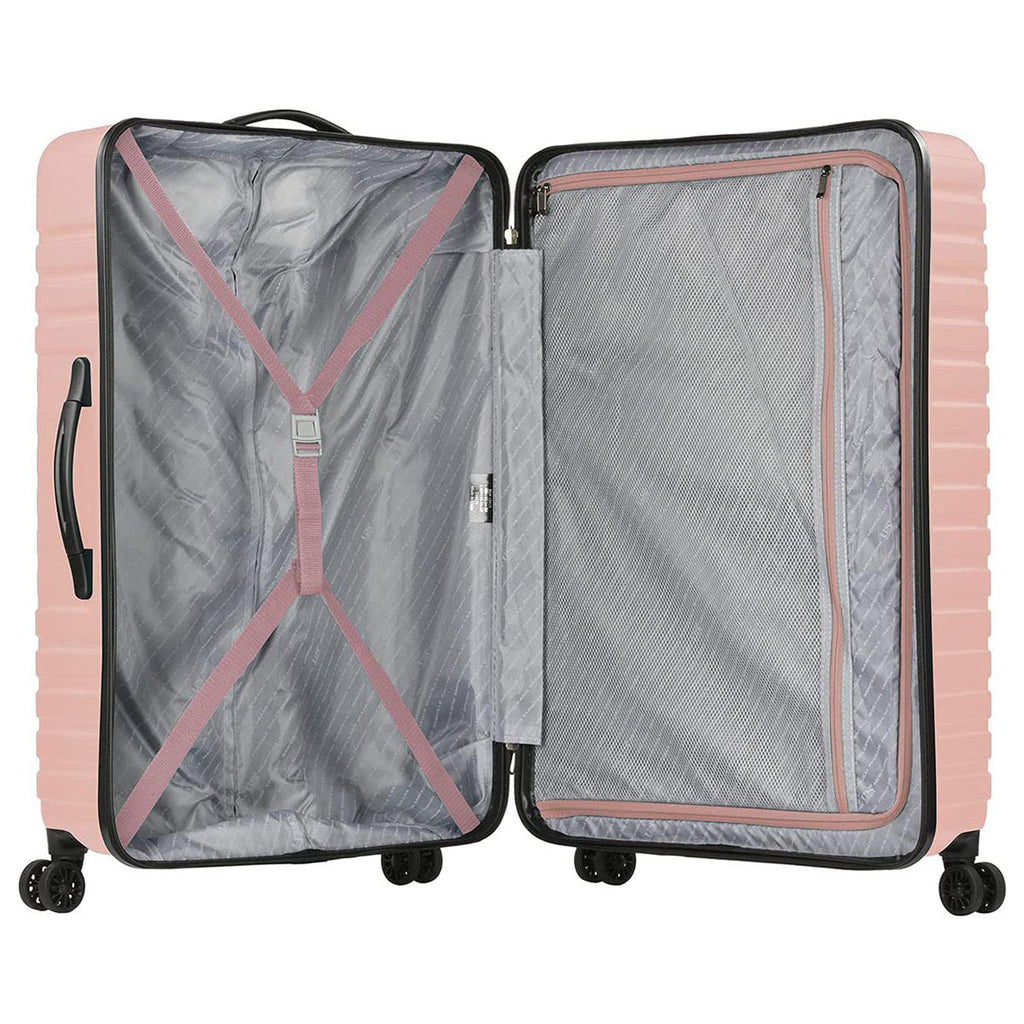 U.S. Traveler Boren Hardside Spinner Luggage With Aluminum Handle, Checked-Large