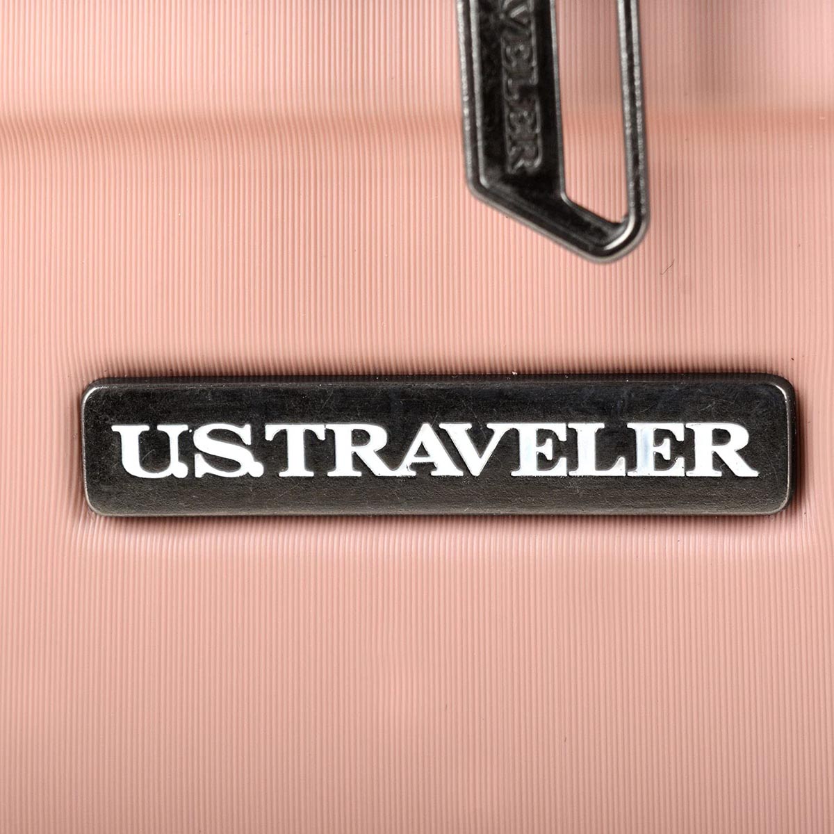 U.S. Traveler Boren Hardside Spinner Luggage With Aluminum Handle, 3-Piece Set