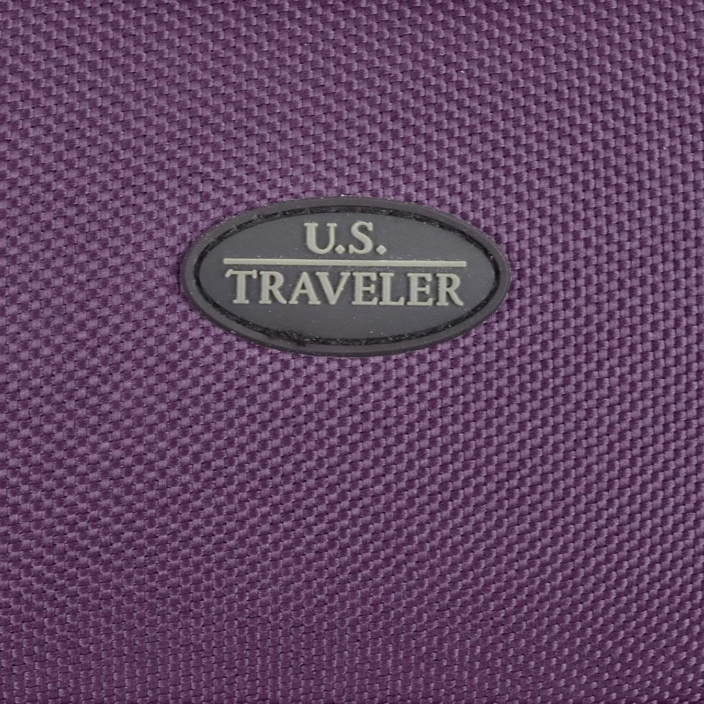 U.S. Traveler Rio Rugged Fabric Expandable Carry-on Luggage Set, 2 Wheel