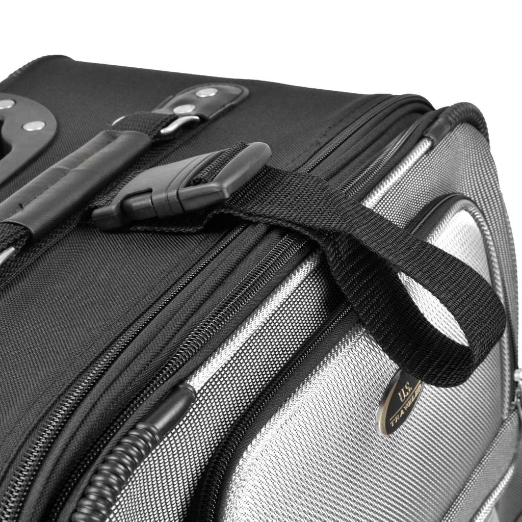 U.S. Traveler New Yorker Lightweight Expandable Rolling Luggage, 3-Piece Set