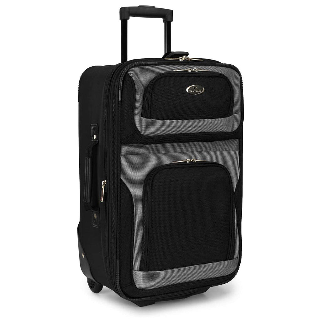 U.S. Traveler New Yorker Lightweight Expandable Rolling Luggage, 4-Piece Set