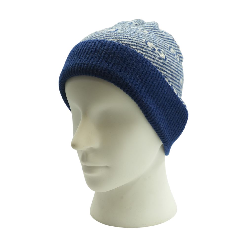 Blue GG Monogram Diagogy Hat