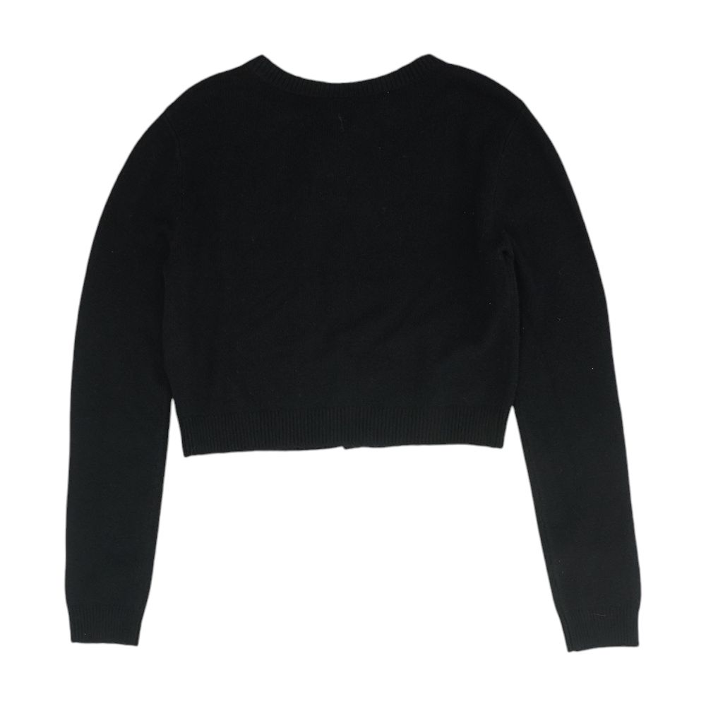 Black Cardigan Sweater
