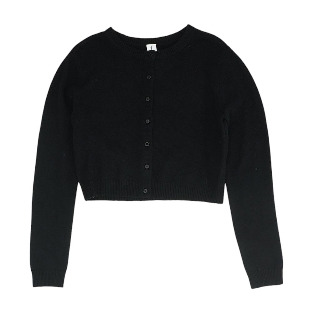 Black Cardigan Sweater